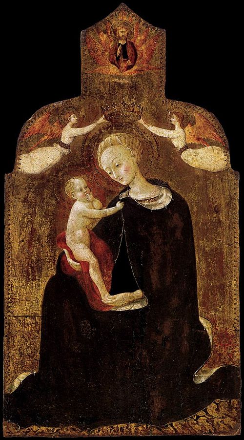 Vierge d'humilité, 1434, Sassetta