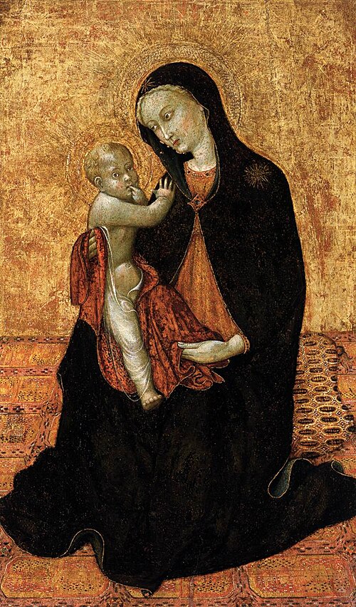 Notre Dame de l'Humilité, 1430, Sassetta