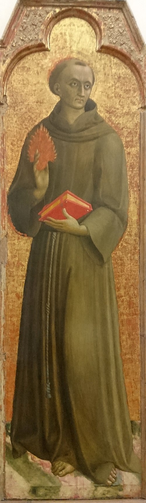 Saint Antoine de Padoue, 1450, Sassetta