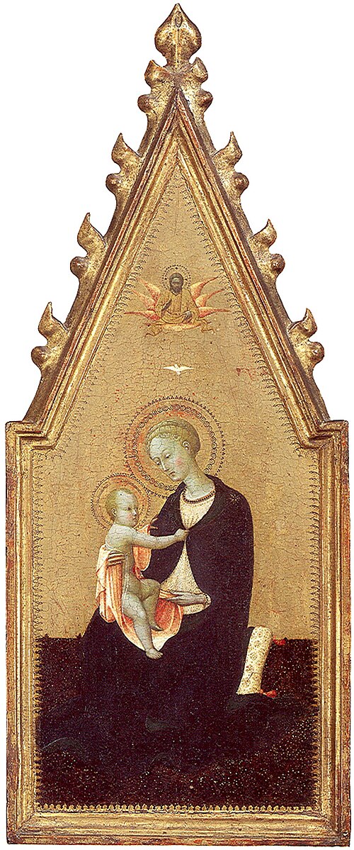 Vierge de l'humilité, 1437, Sassetta