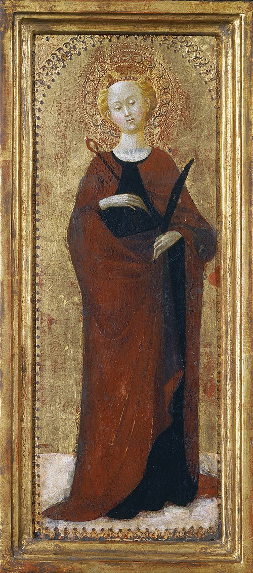Saint Apollonia, 1435, Sassetta