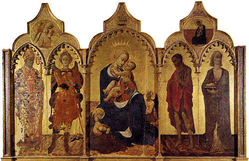 Polyptyque de San Domenico de Cortone, 1434, Sassetta