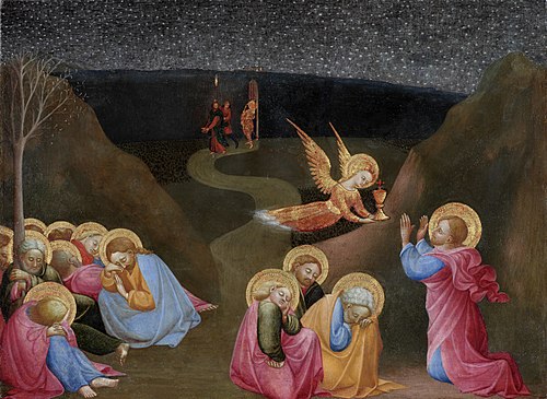 The Agony in the Garden, 1437, Sassetta