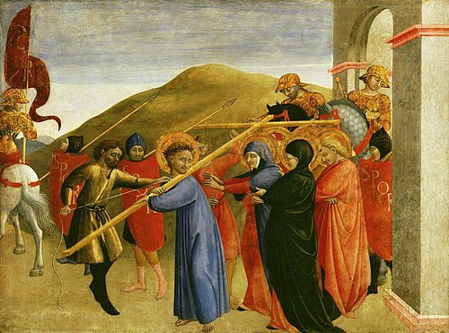 The Procession to Calvary, 1441, Sassetta
