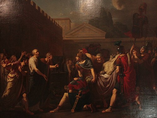 La Mort de Brutus, 1793, Pierre-Narcisse Guérin