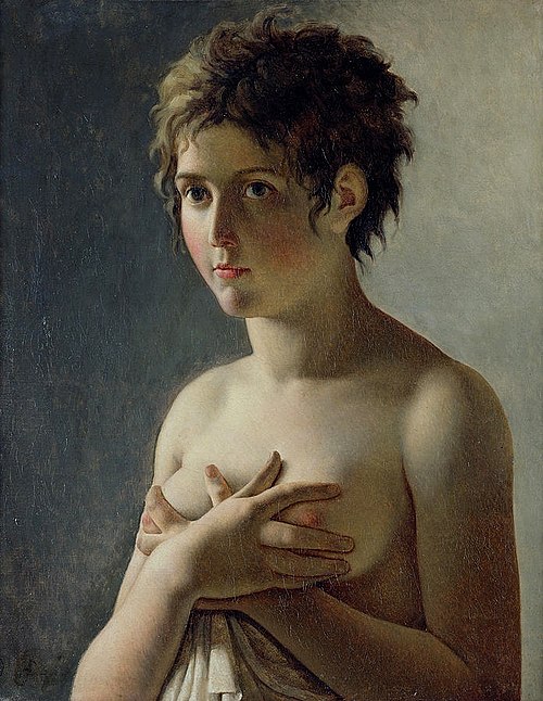 Jeune fille en buste, 1795, Pierre-Narcisse Guérin