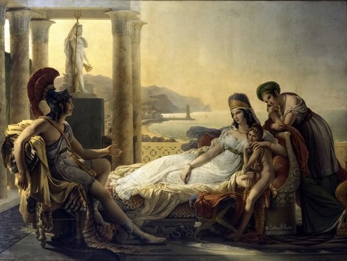 Énée racontant à Didon les malheurs de la ville de Troie, 1815, Pierre-Narcisse Guérin
