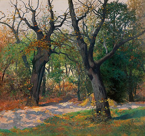 Autumn Morning, 1918, Adolf Kaufmann