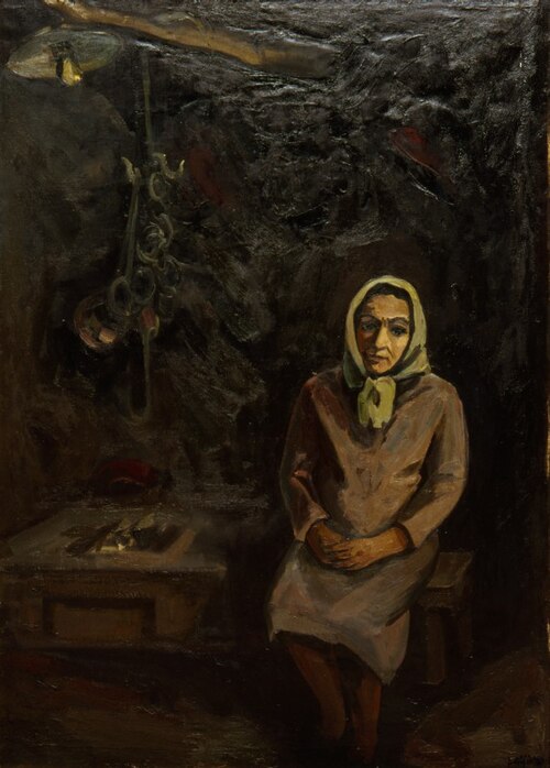 The Long Wait of a Woman from Valtellina, 1966, Attilio Alfieri