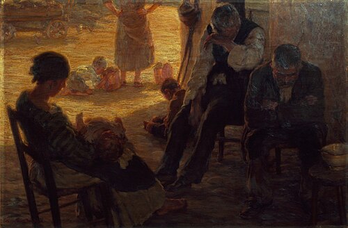 La siesta, 1924, Augusto Colombo
