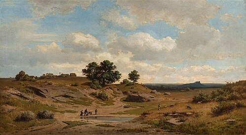 Czech Countryside, 1858, Adolf Kosárek