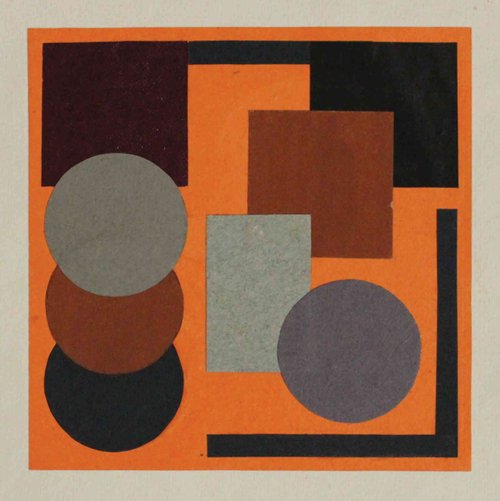 Супрэматычная кампазіцыя, 1920, Arkady Astapovich