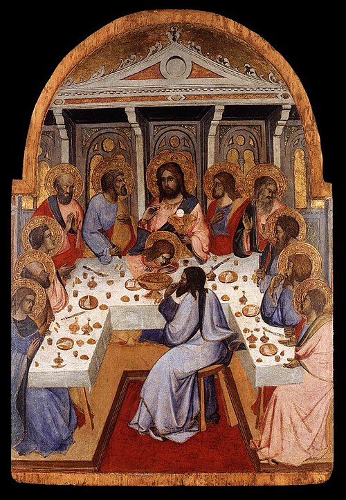La Cène, 1395, Agnolo Gaddi