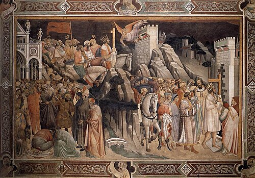 The Triumph of the Cross, 1380, Agnolo Gaddi
