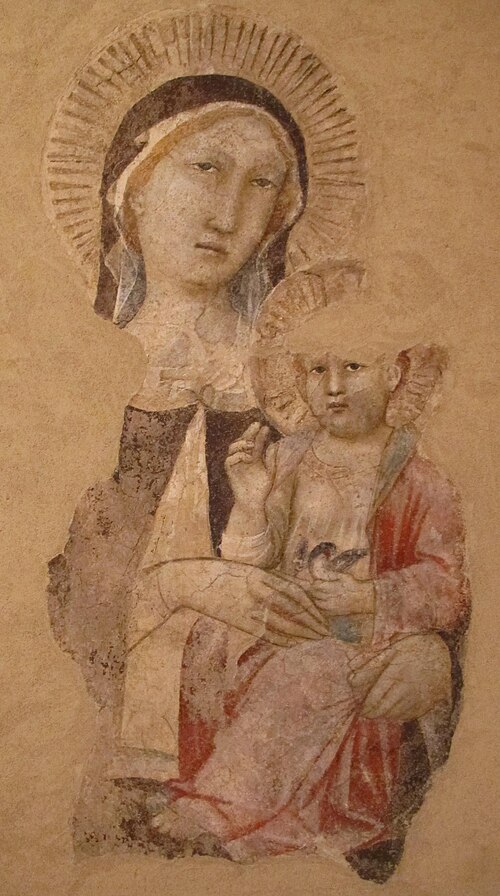 Virgin and Child, 1390, Agnolo Gaddi