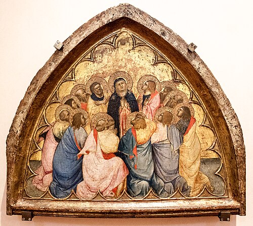 Pentecoste, 1390, Agnolo Gaddi