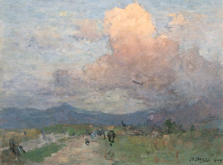Paysage, 1909, Bartolomeo Bezzi