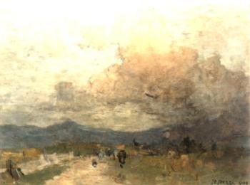Paysage, 1909, Bartolomeo Bezzi