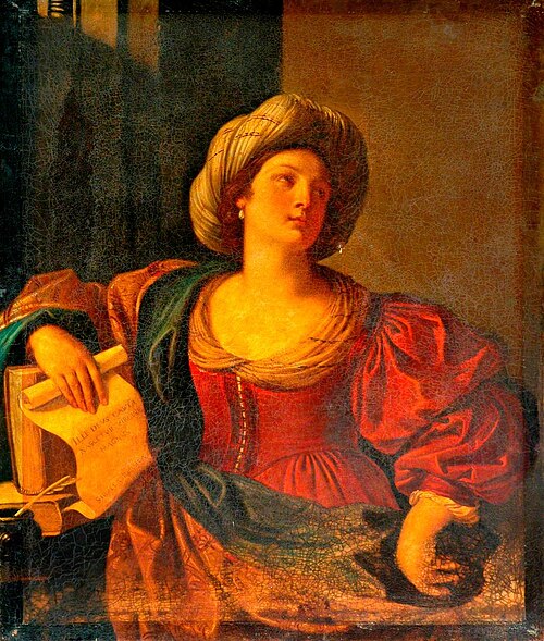 Sibilla Persica (The Persian Sibyl), , Bartolomeo Gennari