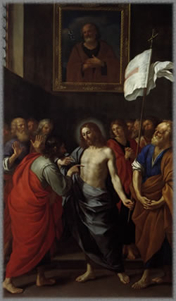 Doubting Saint Thomas, 1644, Bartolomeo Gennari