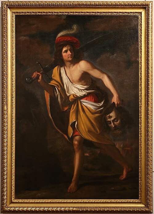 David with the Head of Goliath, , Bartolomeo Gennari