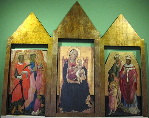 trittico, , Battista di Gerio