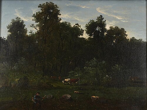 Pastoral Scene, 1880, Régis François Gignoux