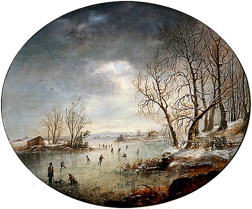 Winter Scene in New Jersey, 1847, Régis François Gignoux