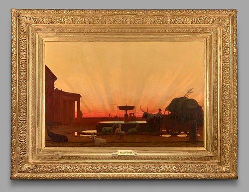 Sunset, 1876, William Rimmer