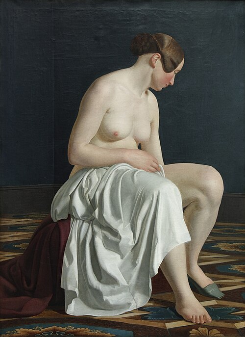 Figurbilde. Akt., 1818, Christoffer Wilhelm Eckersberg