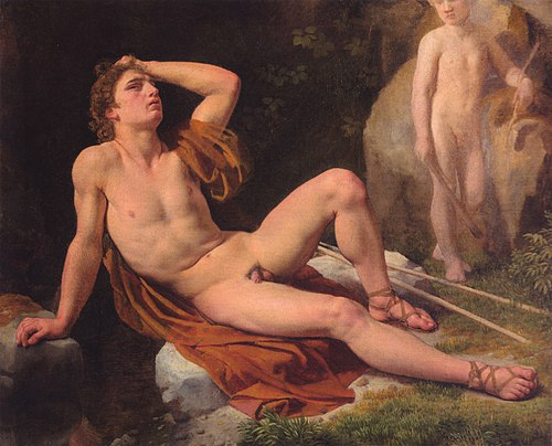 Narcissus., 1815, Christoffer Wilhelm Eckersberg
