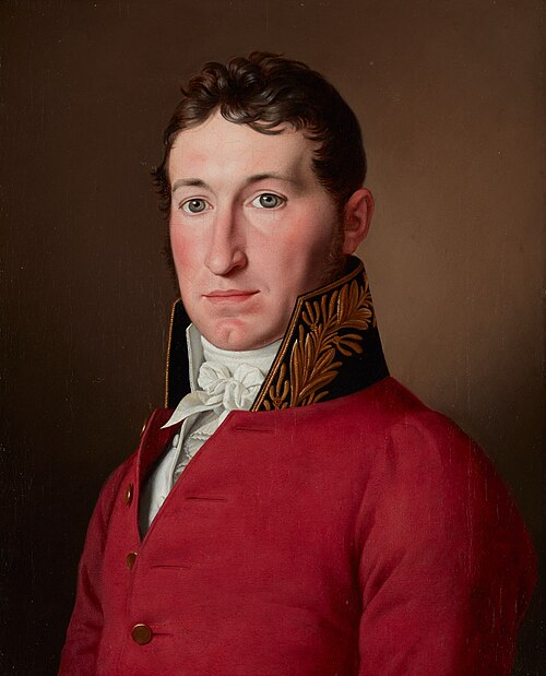 Frederik von Lowzow, 1817, Christoffer Wilhelm Eckersberg