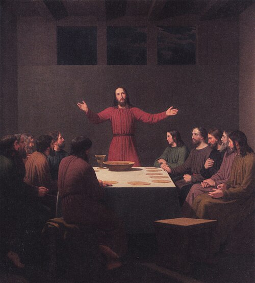 La Cène, 1840, Christoffer Wilhelm Eckersberg
