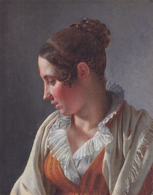 The Model Emilie, 1813, Christoffer Wilhelm Eckersberg