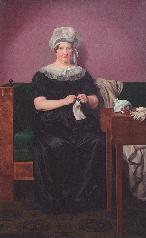 Frederikke Christiane Schmidt, 1818, Christoffer Wilhelm Eckersberg