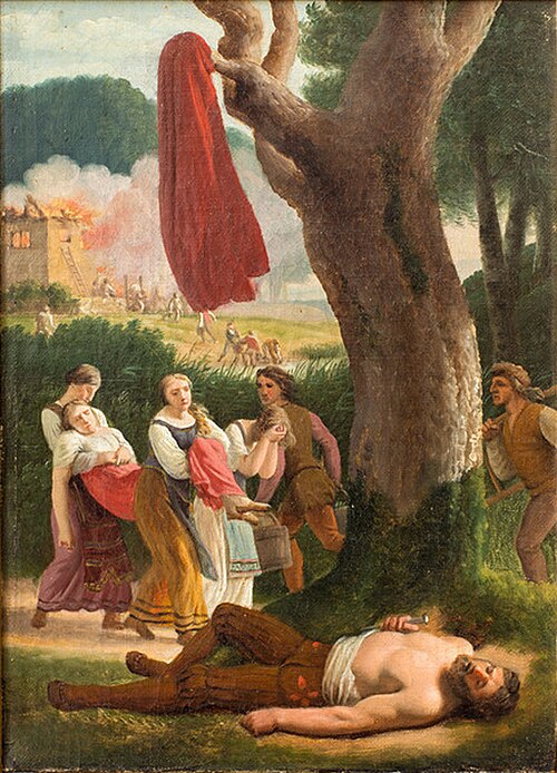 Hagbart and Signe., 1812, Christoffer Wilhelm Eckersberg