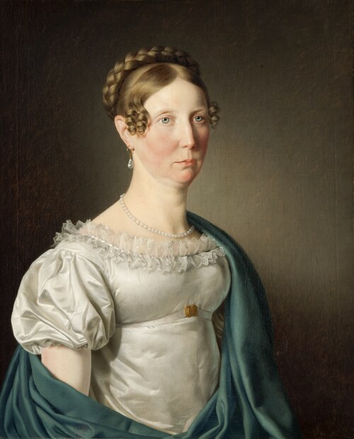 Portrait of a Lady, 1820, Christoffer Wilhelm Eckersberg