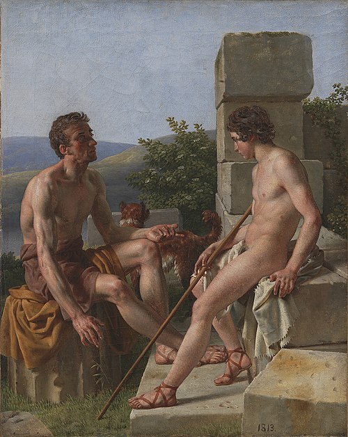 Two Sheperds, 1813, Christoffer Wilhelm Eckersberg