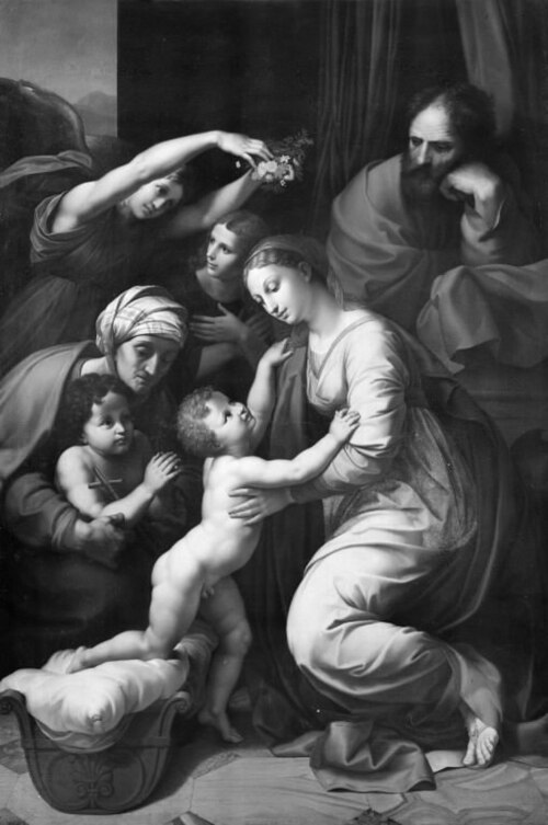 The Holy Family, 1811, Christoffer Wilhelm Eckersberg