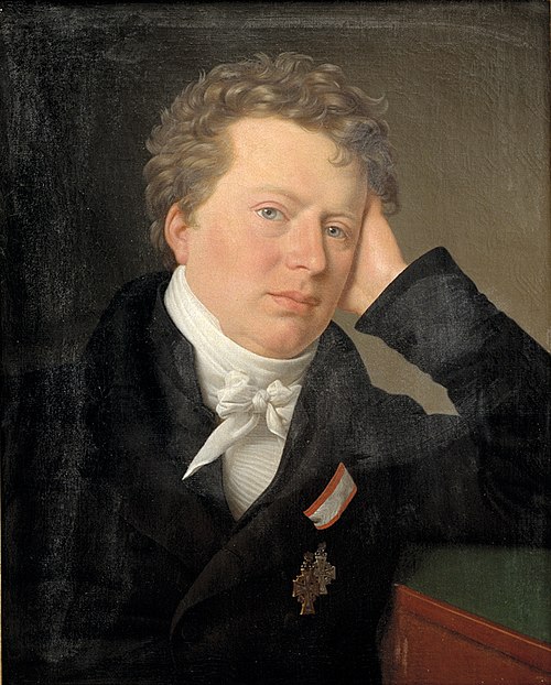 Juristen og statsmanden Anders Sandøe Ørsted, 1821, Christoffer Wilhelm Eckersberg