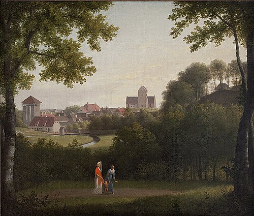 View Towards Lyngby, 1810, Christoffer Wilhelm Eckersberg