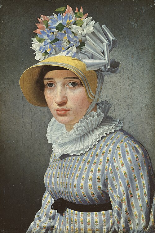 Portrait de Anna Maria Magnani, 1815, Christoffer Wilhelm Eckersberg