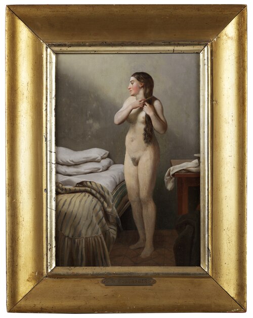 Study of a Model, 1840, Christoffer Wilhelm Eckersberg