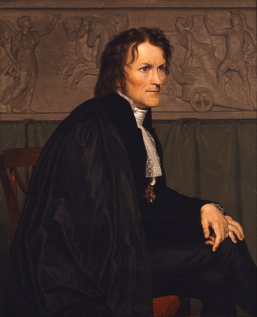 Bertel Thorvaldsen, 1838, Christoffer Wilhelm Eckersberg