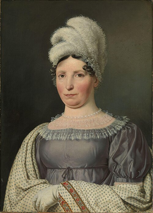 Portrait of Madam Wolff, 1818, Christoffer Wilhelm Eckersberg