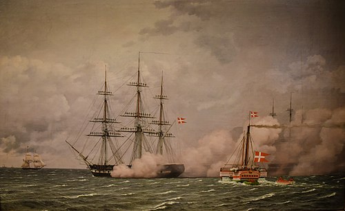 The Harbour of Copenhagen the 1st of May 1832, 1832, Christoffer Wilhelm Eckersberg
