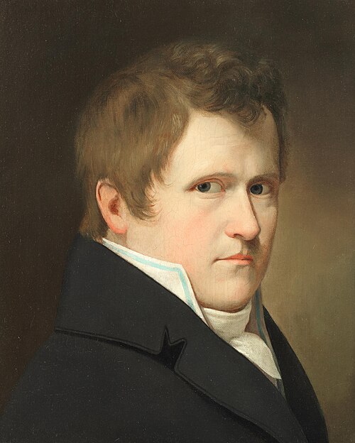 Self-Portrait, by Christoffer Wilhelm Eckersberg, 1811, Christoffer Wilhelm Eckersberg