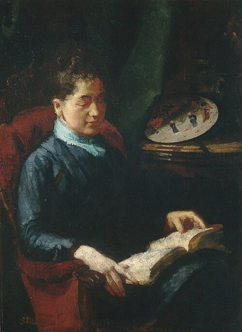 Woman Reading, 1881, Susan Macdowell Eakins