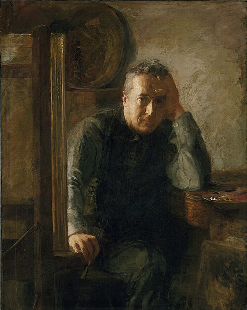 Portrait of Thomas Eakins, 1920, Susan Macdowell Eakins
