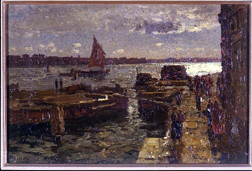 The Venice Lagoon, 1921, Beppe Ciardi